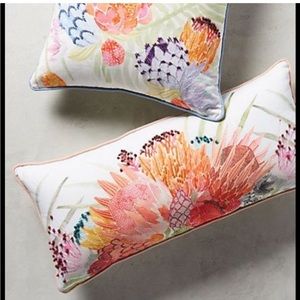 Anthropologie Majorcan garden pillow